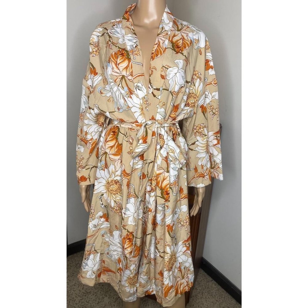 XL Fall Kimono/Robe